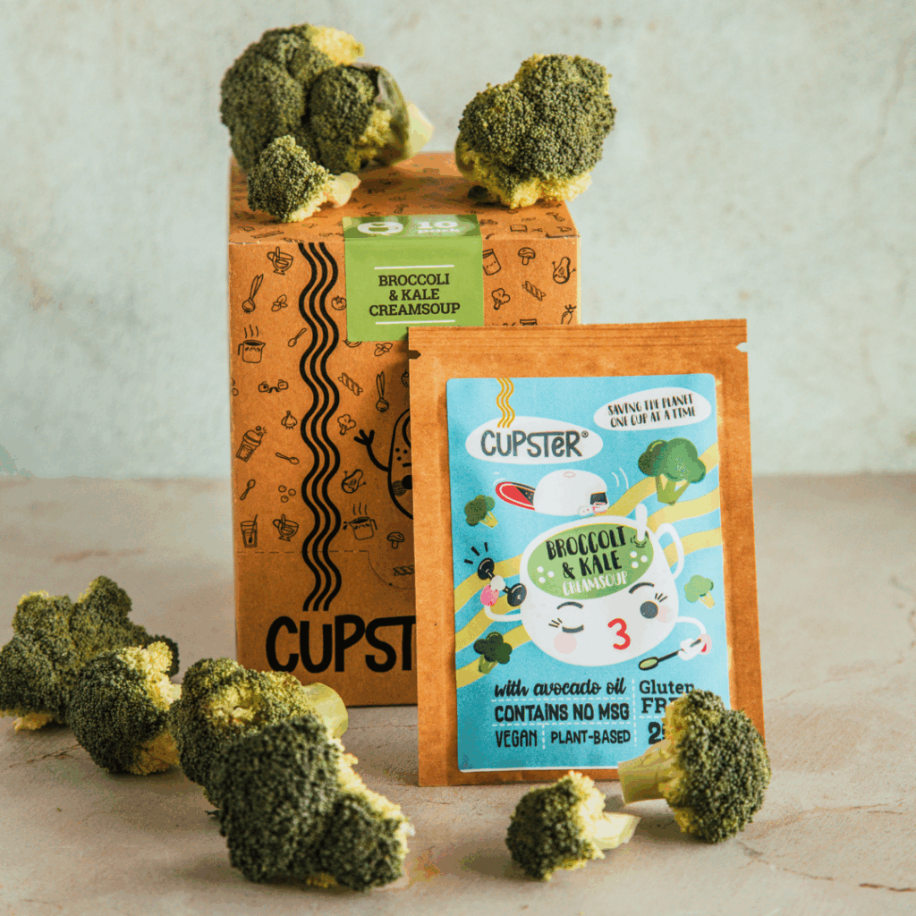 Muzli - Cupster Instant Supa crema de broccoli si varza 10x20g NEW