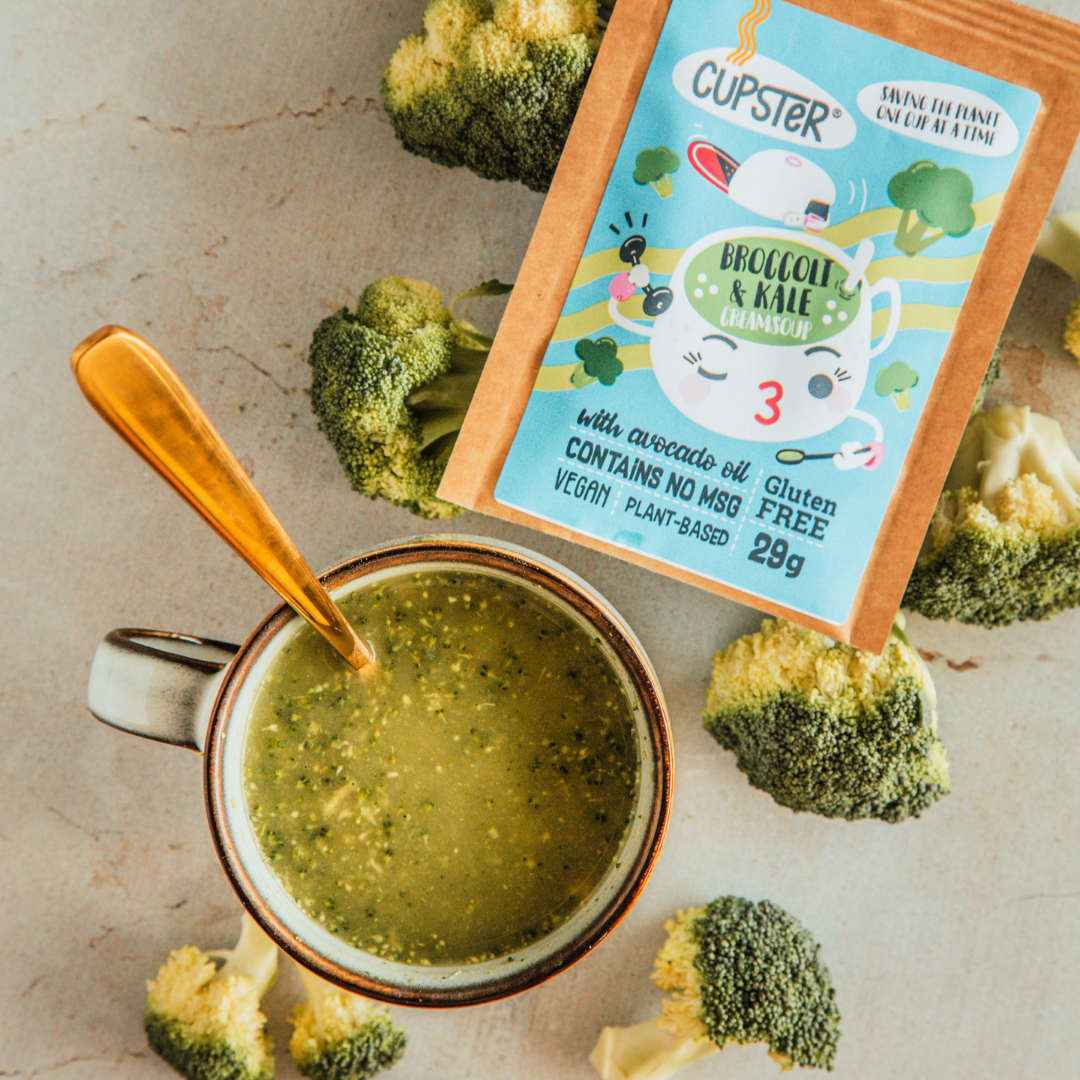 Muzli - Cupster Instant Supa crema de broccoli si varza 10x20g NEW