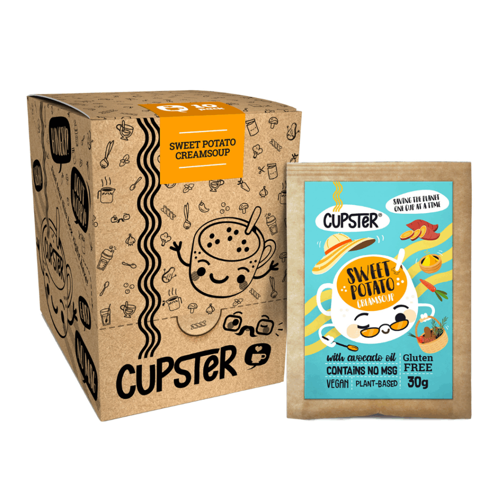 Muzli - Cupster Instant Supa crema de cartof dulce 10x23g NEW