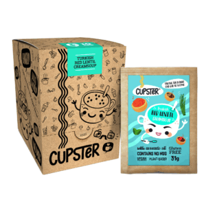 Muzli - Cupster Instant Supa crema de linte rosie turceasca 10x23g NEW