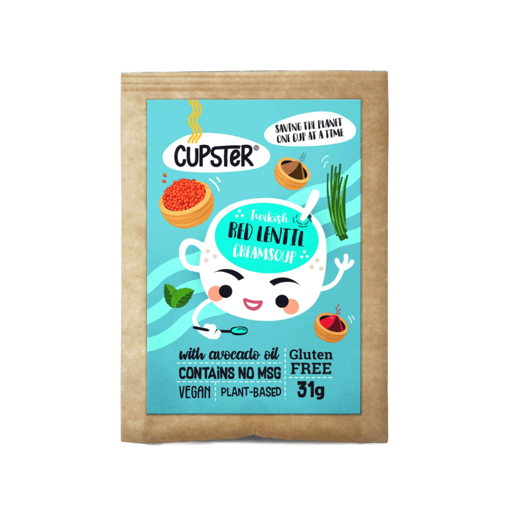 Muzli - Cupster Instant Supa crema de linte rosie turceasca 10x23g NEW