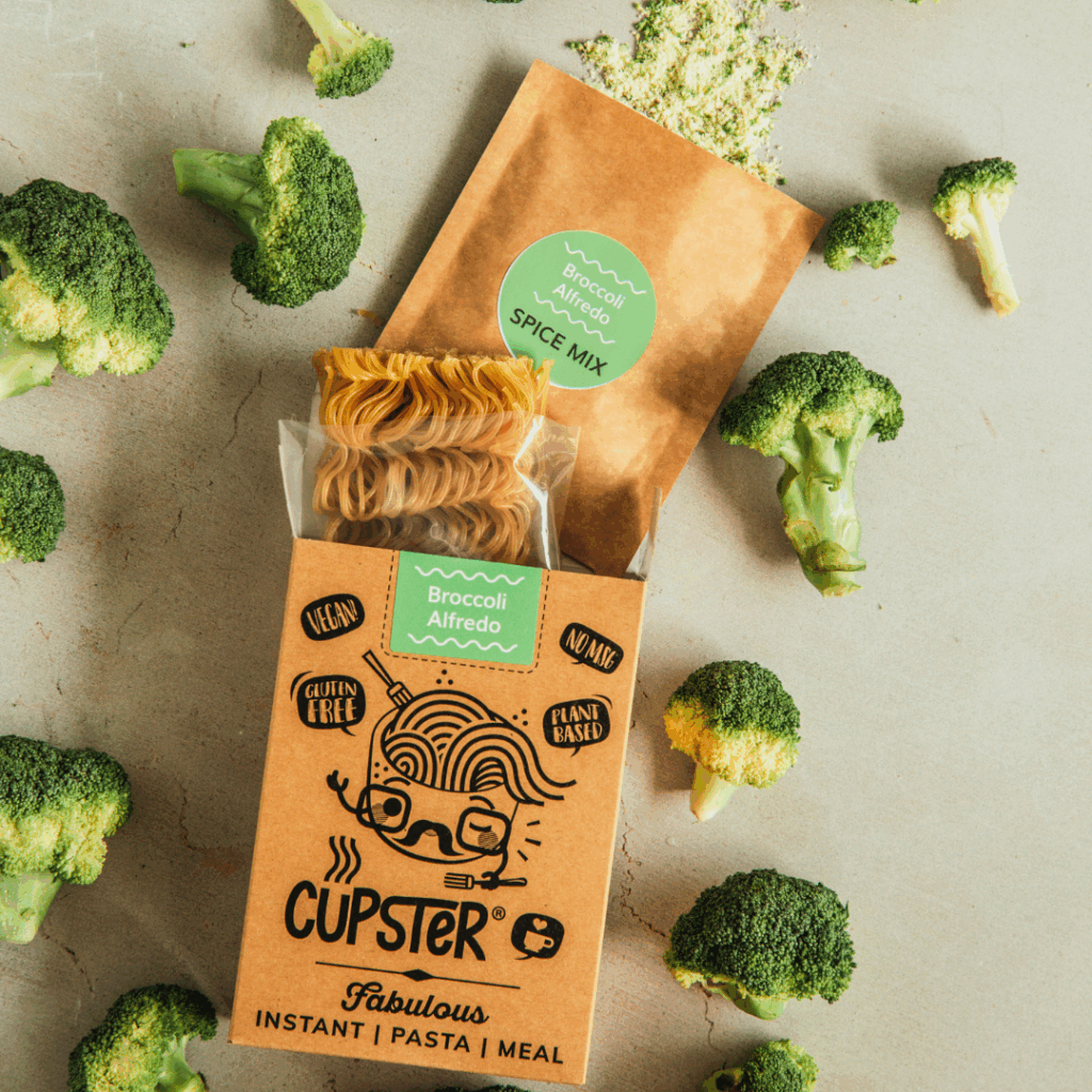 Muzli - Cupster Instant Paste - Pasta Not Alfredo Broccoli 94 g