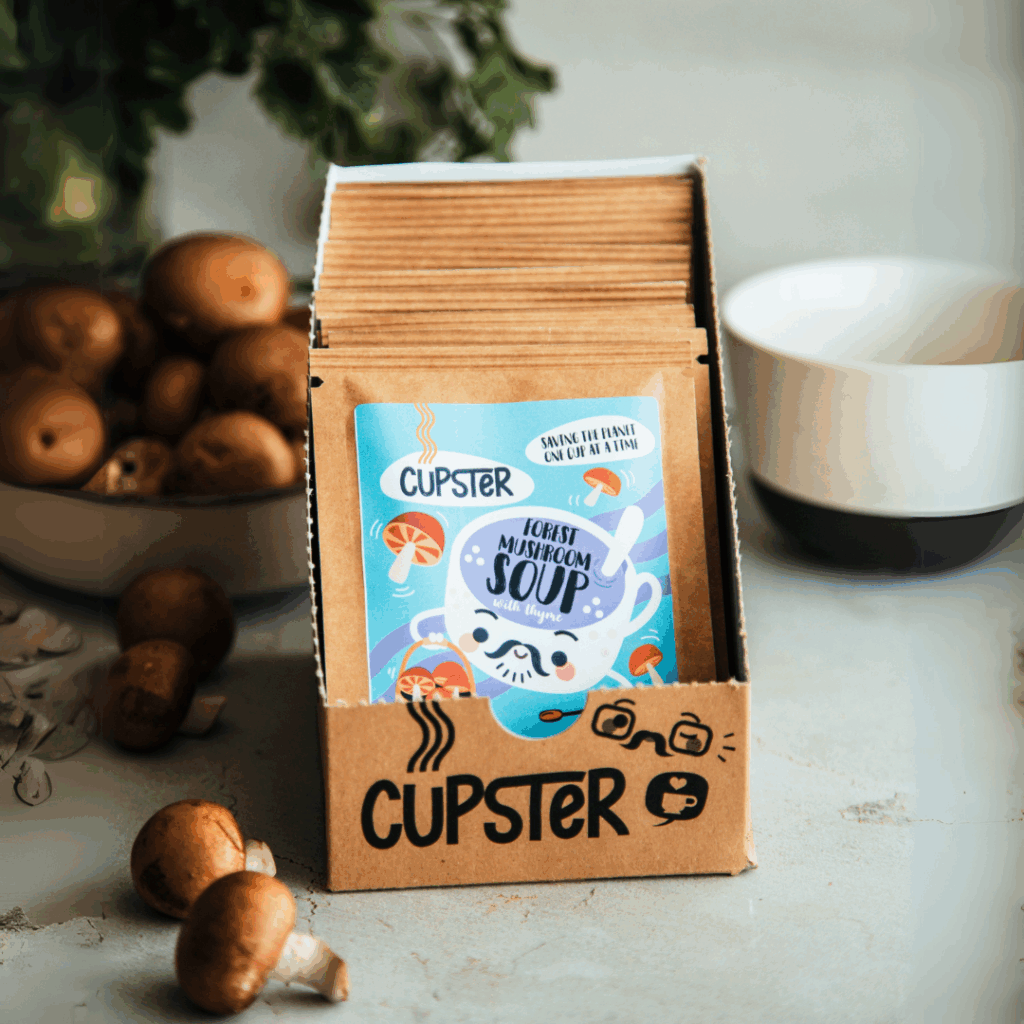 Muzli - Cupster Instant Supa de ciuperci de padure 10x15g NEW