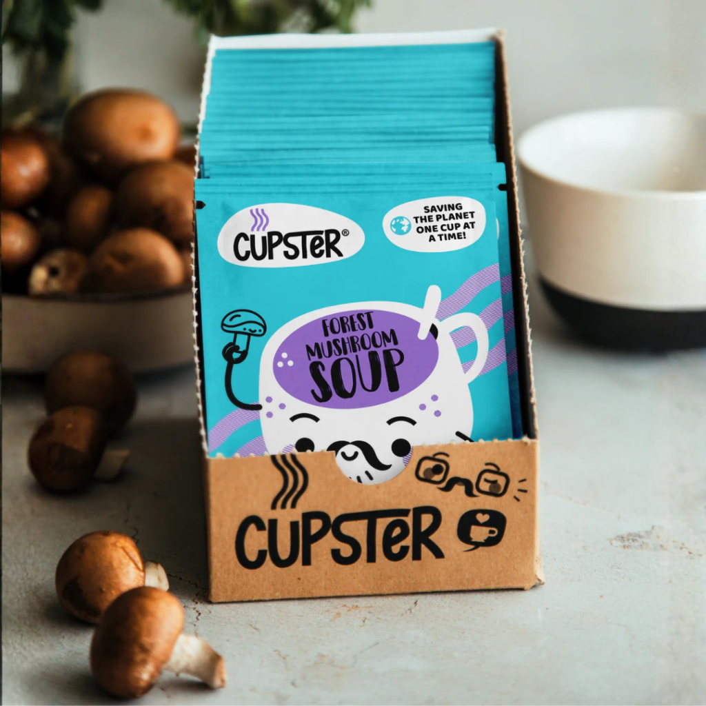 Muzli - Cupster Instant Supa de ciuperci de padure 15g NEW - Rebranded