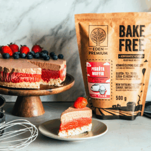 Muzli - Eden Premium Bake-Free Mix faina pentru blat de tort - briose 500g