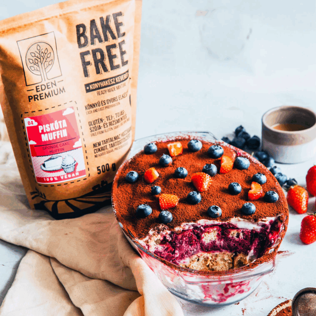 Muzli - Eden Premium Bake-Free Mix faina pentru blat de tort - briose 500g