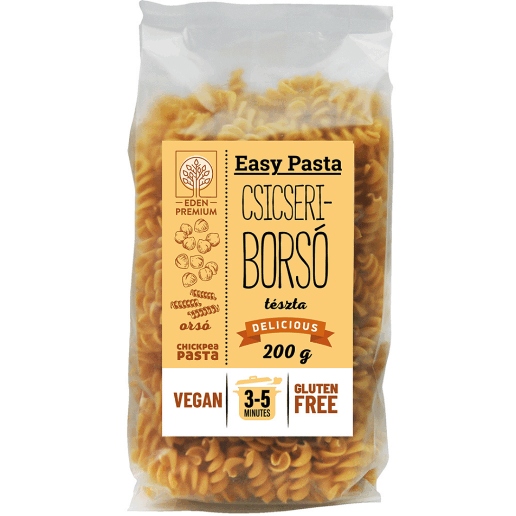 Muzli - Eden Premium Easy Pasta Paste de naut tip spirala 200g