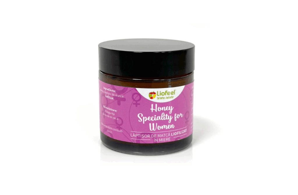 Muzli - Specialitate cu miere pentru femei – Liofeel, 85g